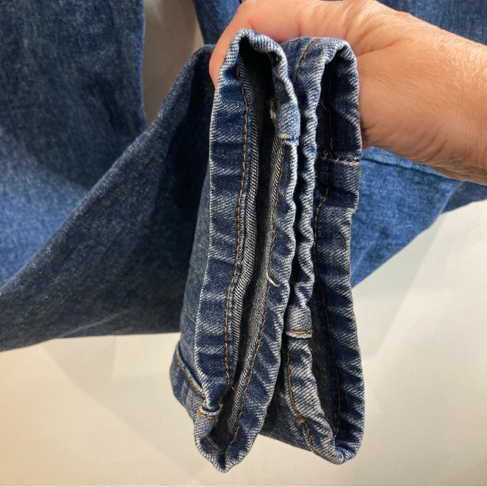 REFUGE DENIM Sz 15 Mom Style Super High Rise Mid-Wash Jeans - Picture 6 of 11